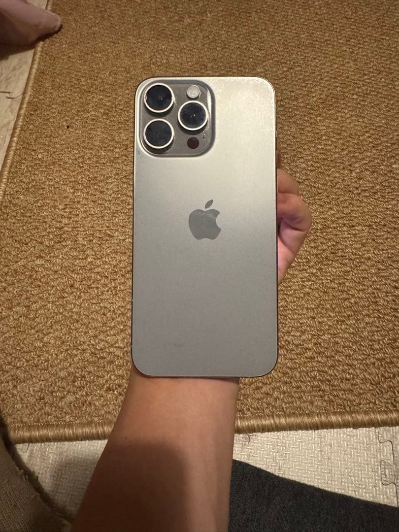 海外版 iPhone 15 Pro Max 1TB，美品，バッテリーは95%