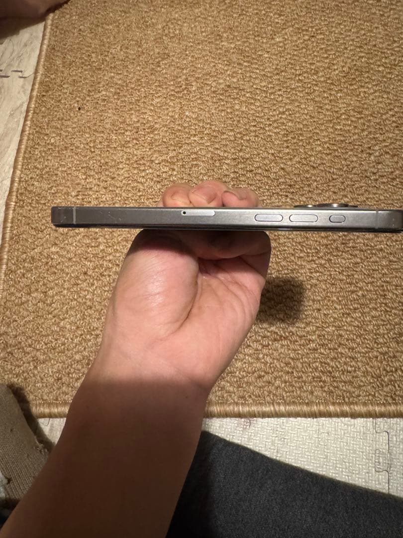 海外版 iPhone 15 Pro Max 1TB，美品，バッテリーは95%