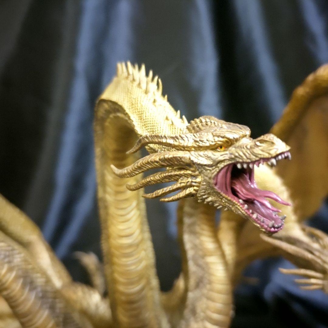 エクスプラス 東宝大怪獣シリーズ キングギドラ 2019【翼 支えパーツ付】