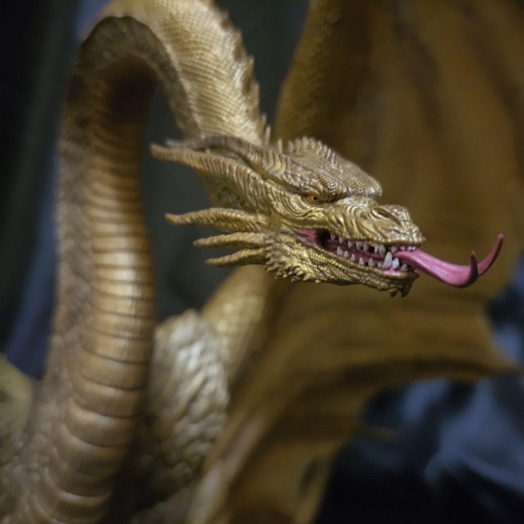 エクスプラス 東宝大怪獣シリーズ キングギドラ 2019【翼 支えパーツ付】