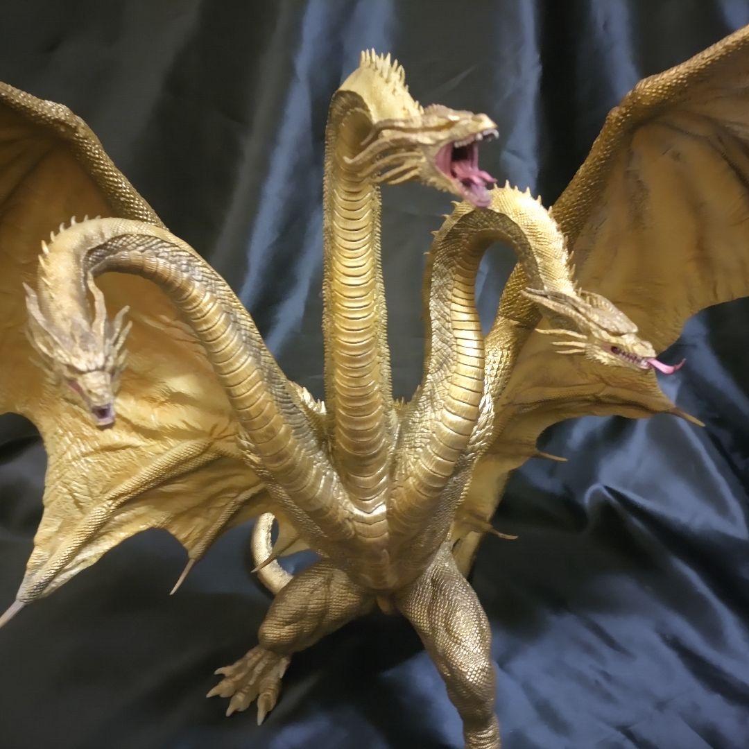 エクスプラス 東宝大怪獣シリーズ キングギドラ 2019【翼 支えパーツ付】