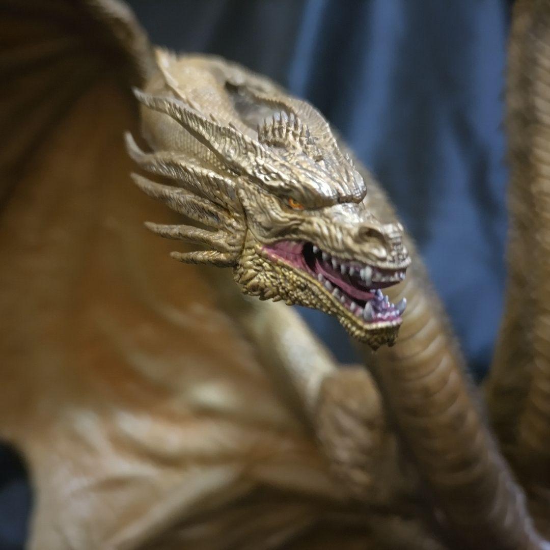 エクスプラス 東宝大怪獣シリーズ キングギドラ 2019【翼 支えパーツ付】