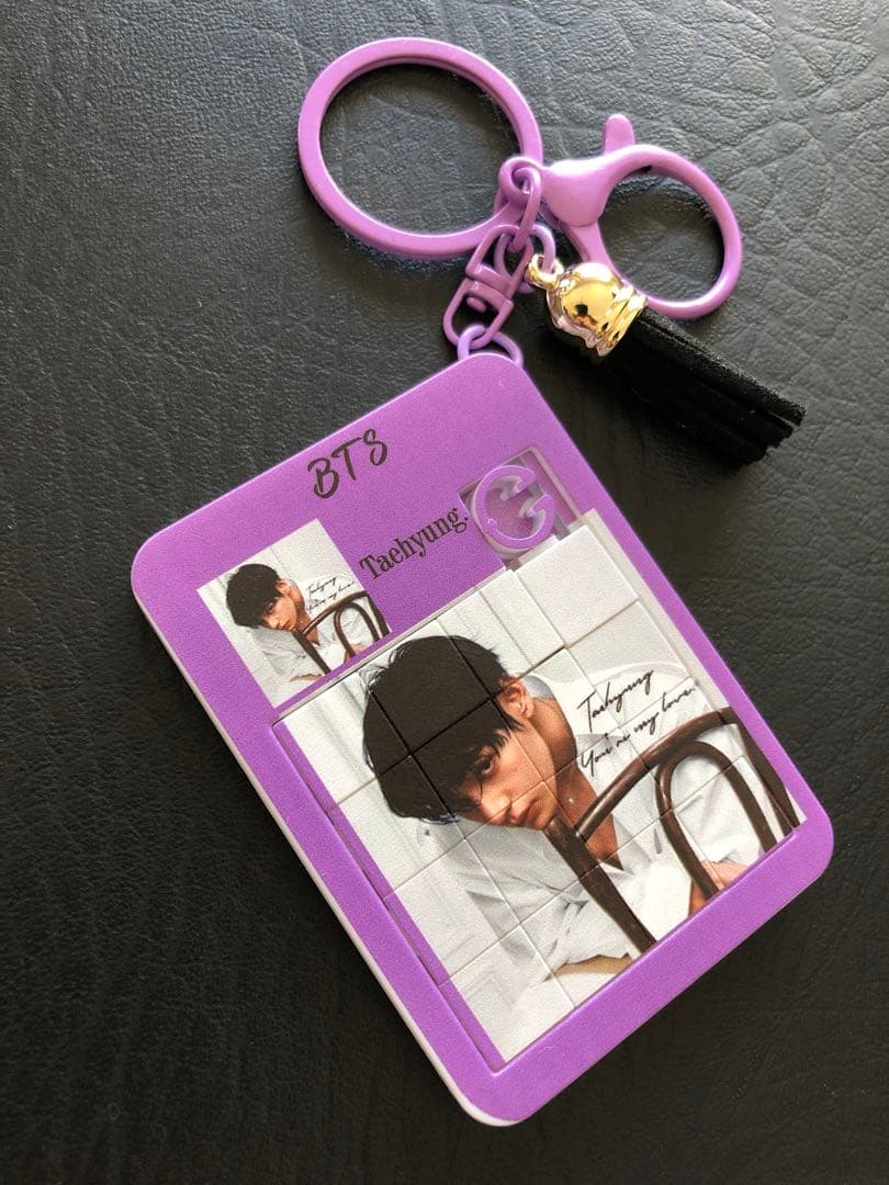 おまとめ中♡BTS テヒョン　テテ　V パズルキーホルダー