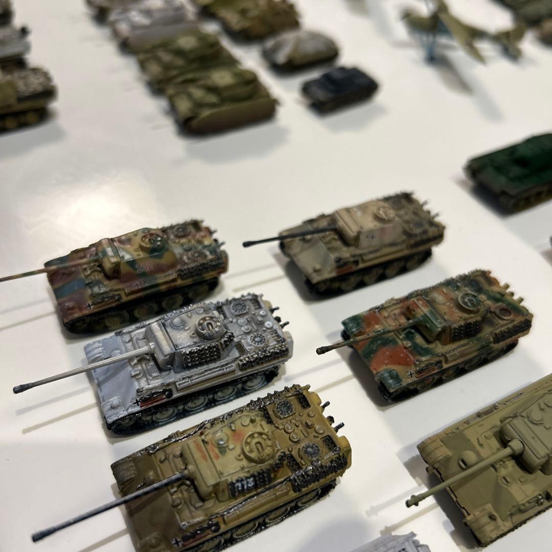 ワールドタンクミュージアム　WW2 戦車68個セットと他装備品等