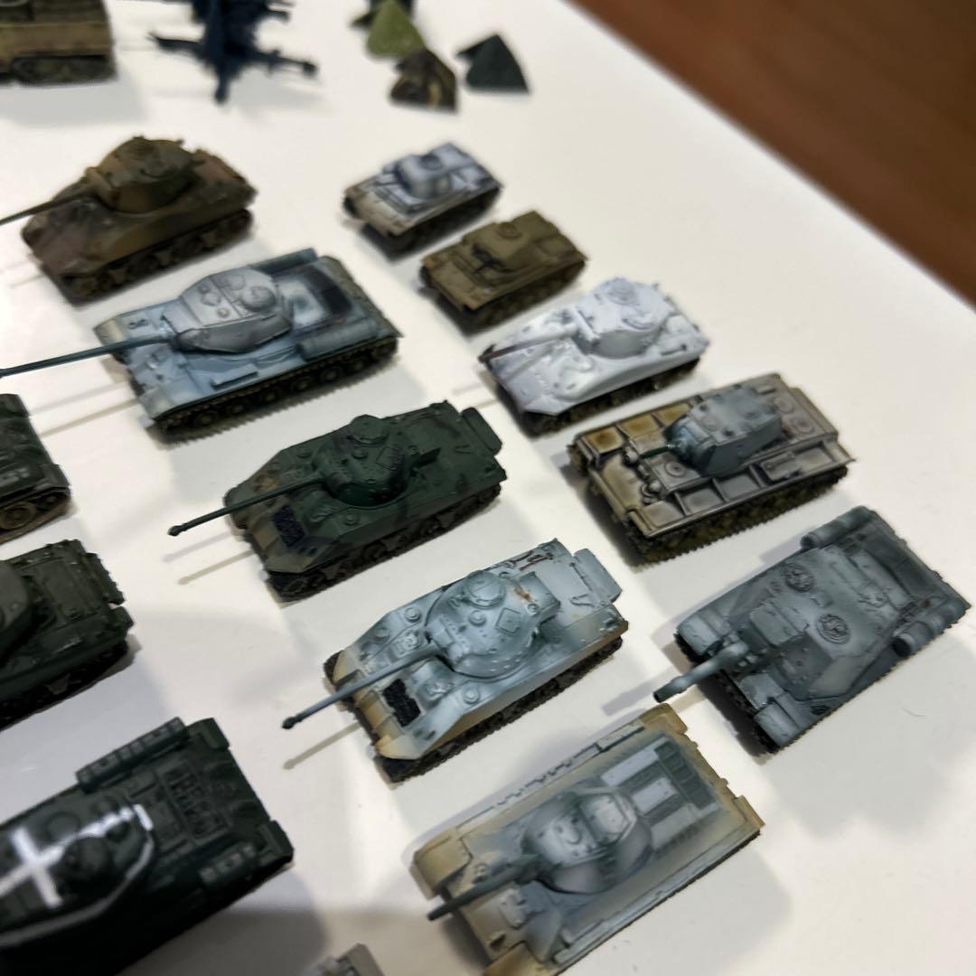 ワールドタンクミュージアム　WW2 戦車68個セットと他装備品等