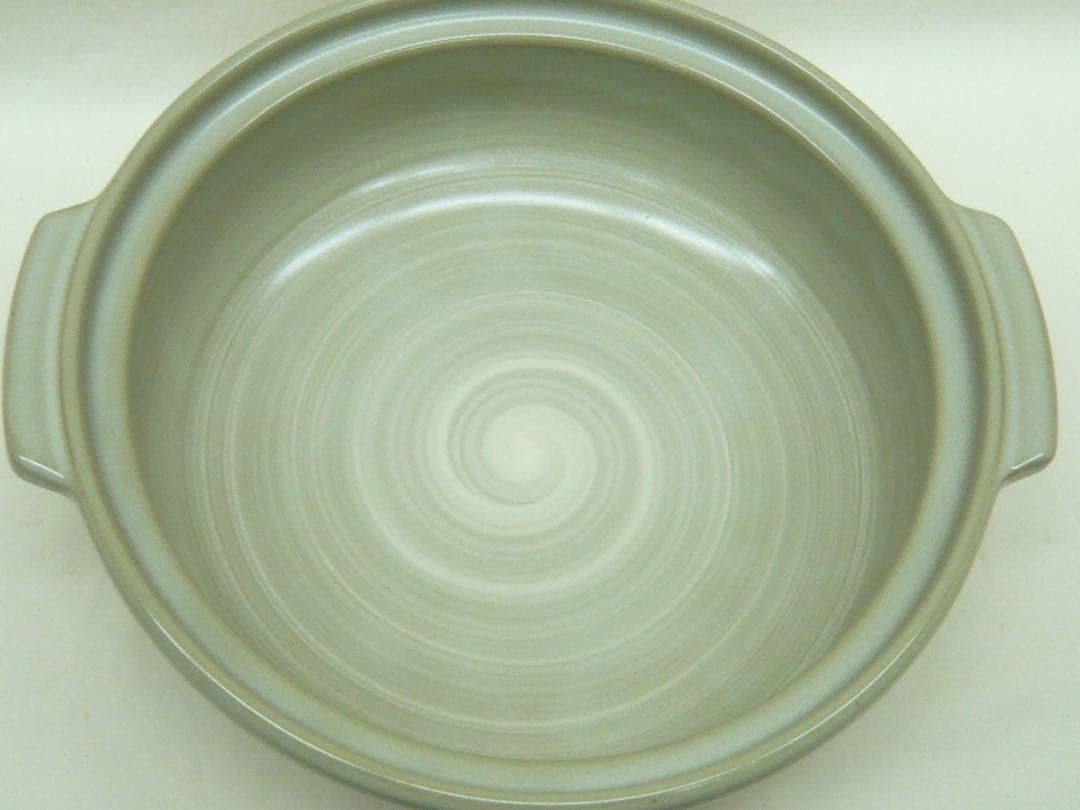 『GINPO 花三島 土鍋 10号』ガス用 萬古焼 三重四日市 銀峯陶器 日本製