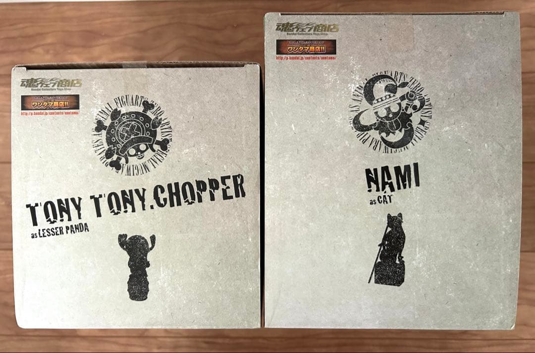 ワンピース　フィギュアーツZERO アニマルシリーズ　ナミ　チョッパー