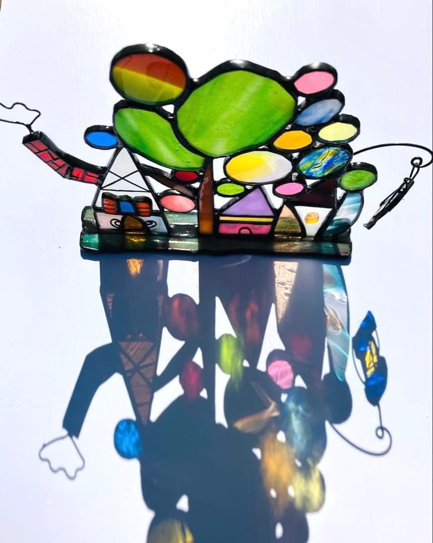 ステンドグラス　桜の木の下のcafe＆restaurant 他