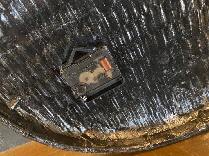 年末セール！ハンドメイド壁掛け時計　一貫張り