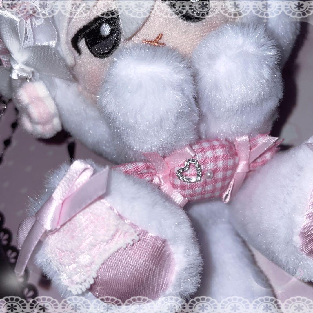 ⟡ぬい服 もぐもぐ おすわり 10cm〜12cm ⟡ 裏地付き