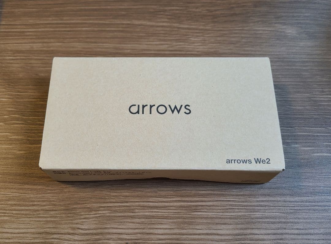 arrows We2 ドコモ SIMフリー ライトブルー 箱あり 説明書あり