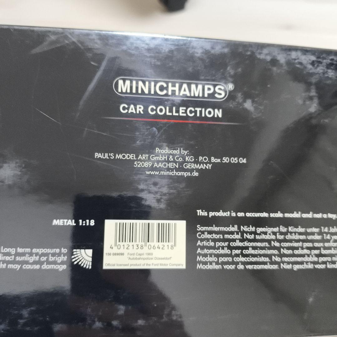 ミニカー MINICHAMPS Ford Capri 1969