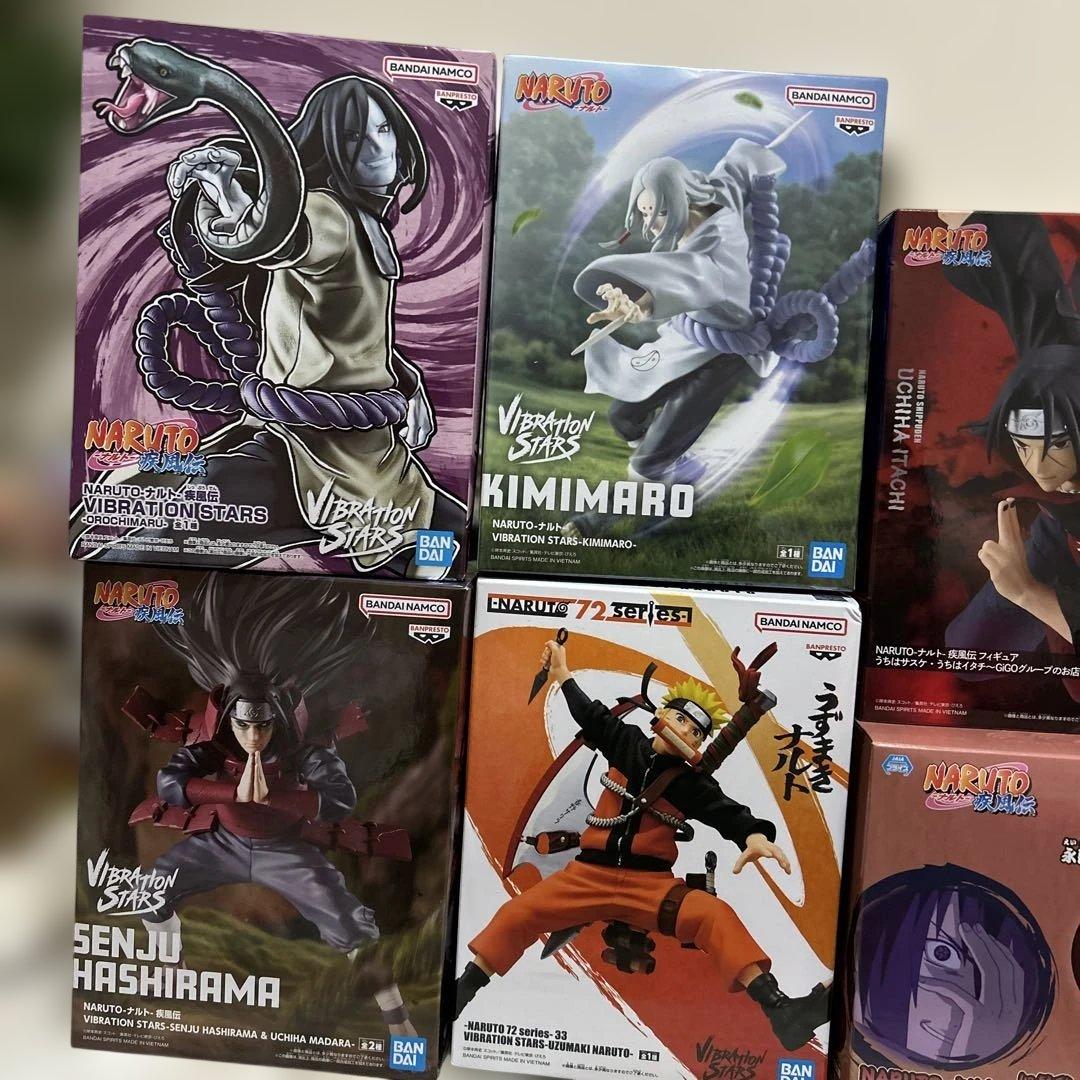 【限定品込】NARUTO ナルト フィギュア グッズ 8点まとめ売りセット