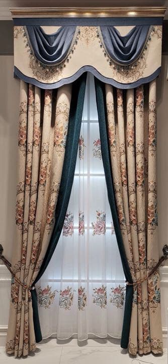 厚い　生地　高級　カーテン　ドレープカーテン　遮光カーテン