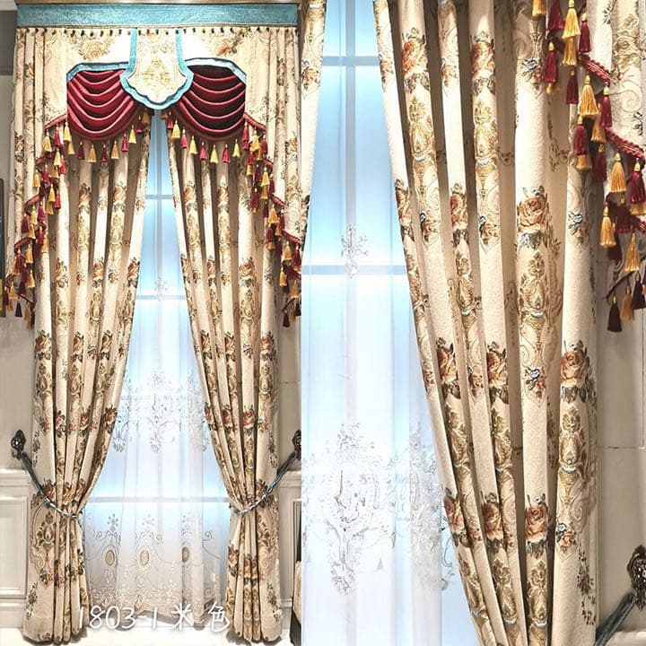 厚い　生地　高級　カーテン　ドレープカーテン　遮光カーテン