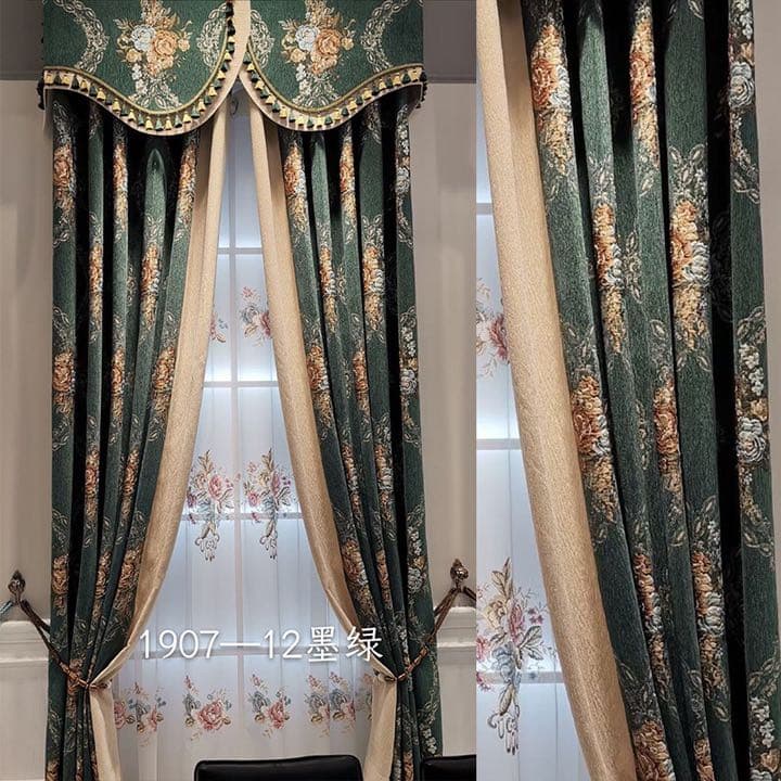 厚い　生地　高級　カーテン　ドレープカーテン　遮光カーテン