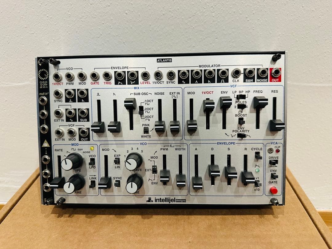 鍵盤楽器 Intellijel Atlantis 2hp Power Plus Case