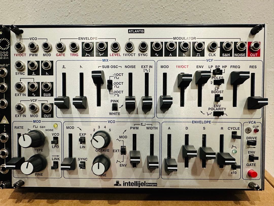 鍵盤楽器 Intellijel Atlantis 2hp Power Plus Case