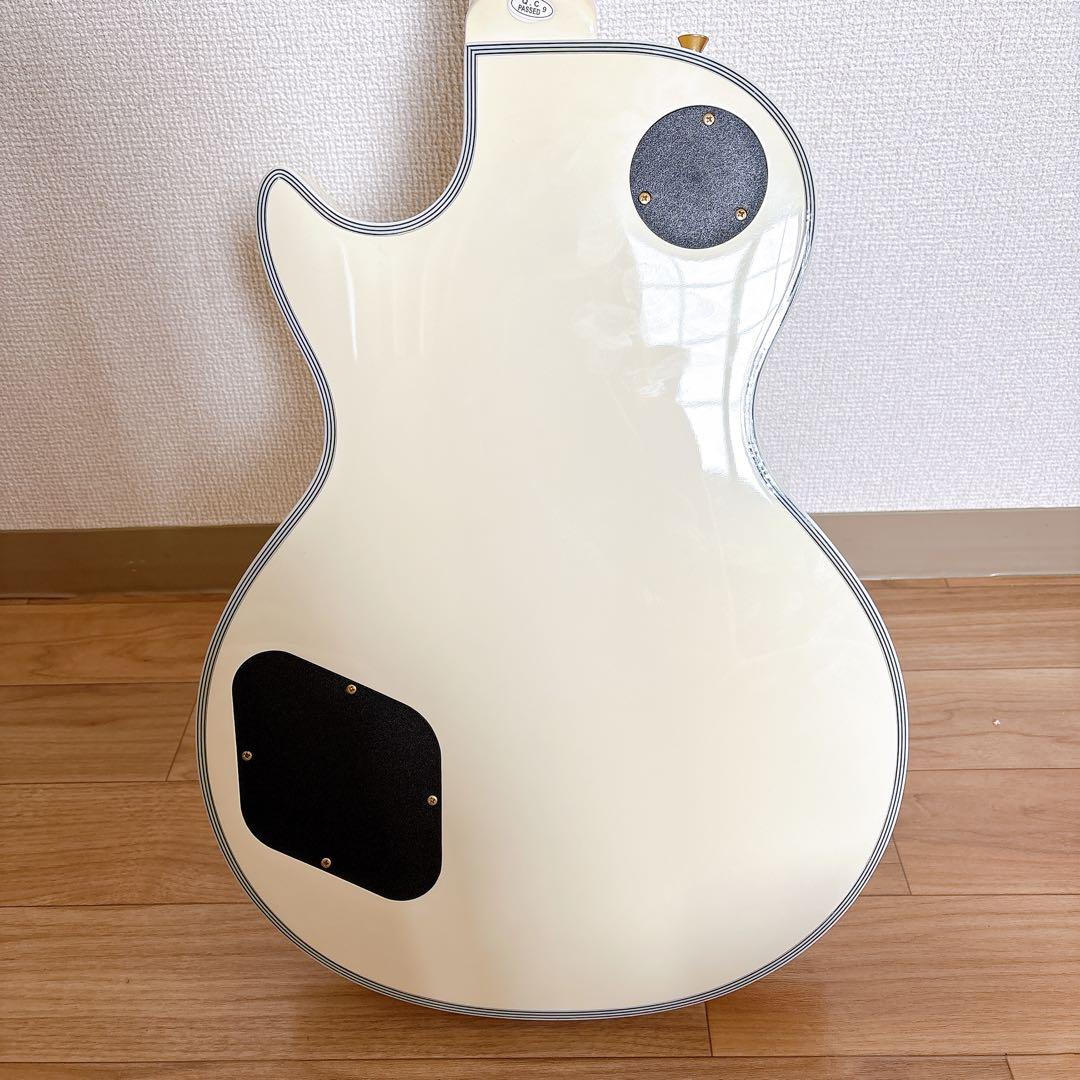 Maison エレキギター レスポールタイプ アイボリー ゴールドパーツ