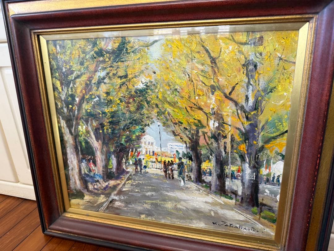 80.「タイトル不明」髙橋一善 油絵