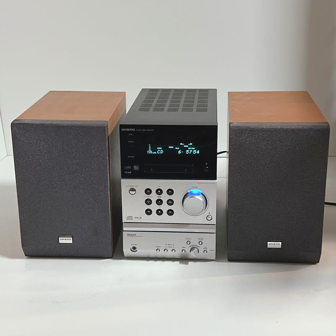 【極美品・動作品】 ONKYO FR-B7 D-B7 ミニコンポ CD MD