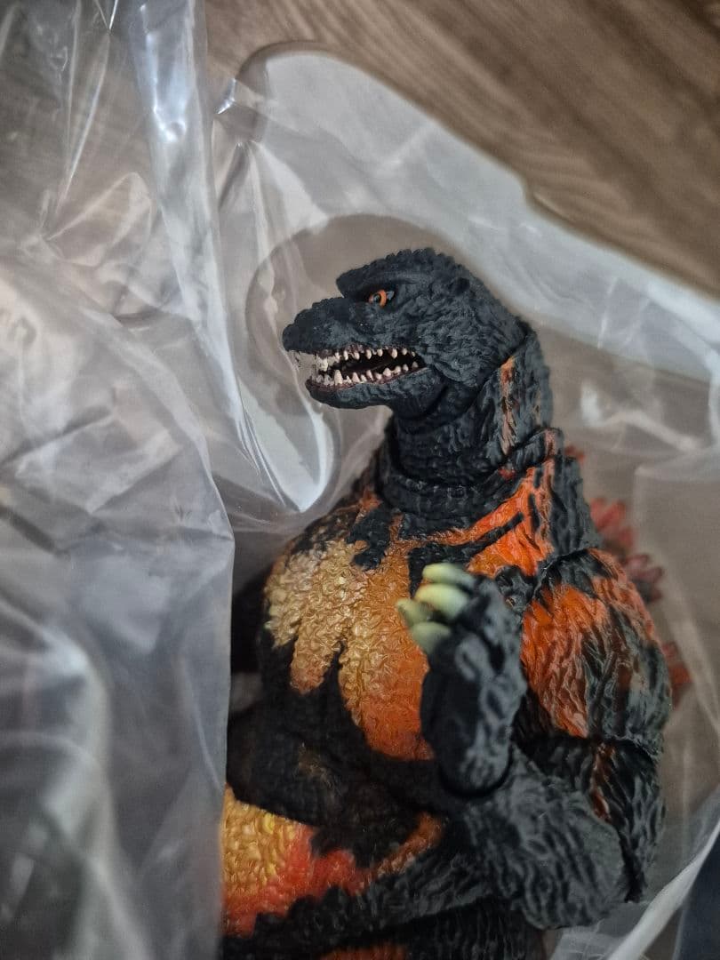 モンスターアーツ ゴジラ 1995 フィギュア デスゴジ バーニングゴジラ