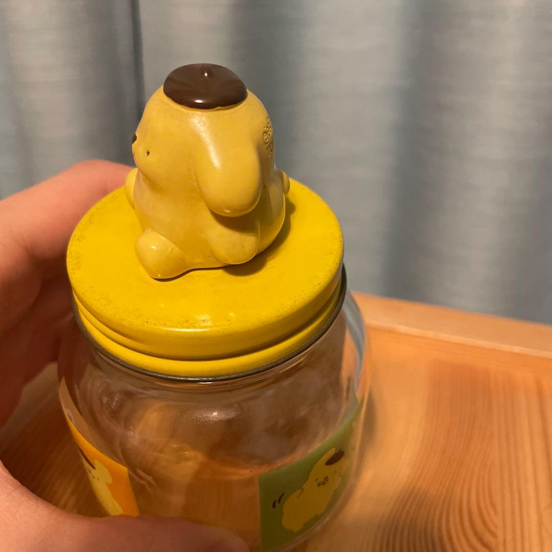 サンリオ ポムポムプリン マスコット瓶 小物入れ キャニスター Sanrio