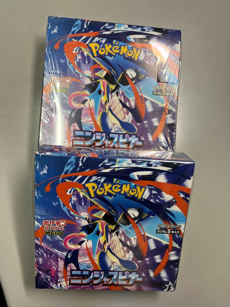 ポケモンカードゲーム　ニンジャスピナー　3BOX 新品未開封　シュリンク付き