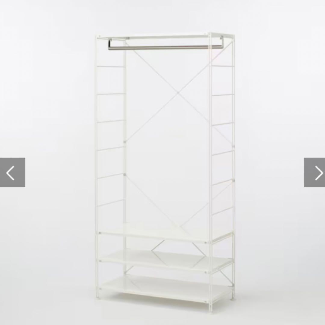 MUJI☆洗練された頑丈なハンガーラックなら無印良品
