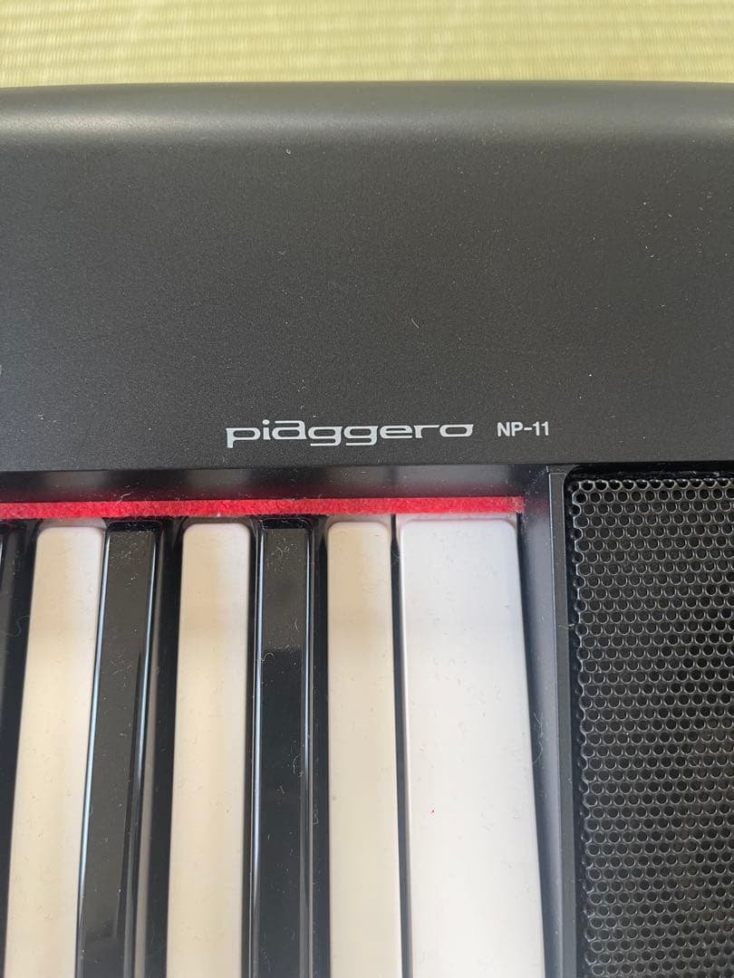 YAMAHA piaggero NP-11 キーボードピアノ 2015年 説明書
