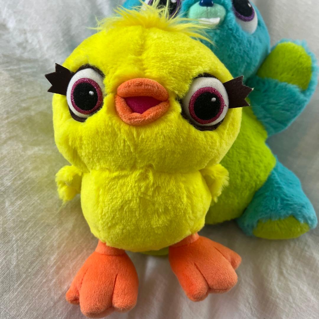 ディズニー ダッキー＆バニー パペット キーチェーン マスコット パスケース