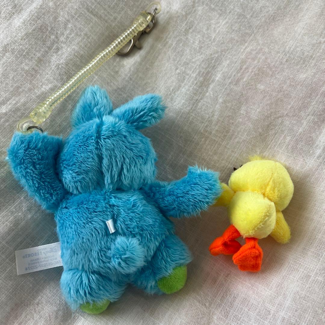 ディズニー ダッキー＆バニー パペット キーチェーン マスコット パスケース