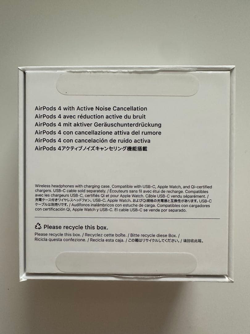 Apple - AirPods 4 本体+左耳のみ