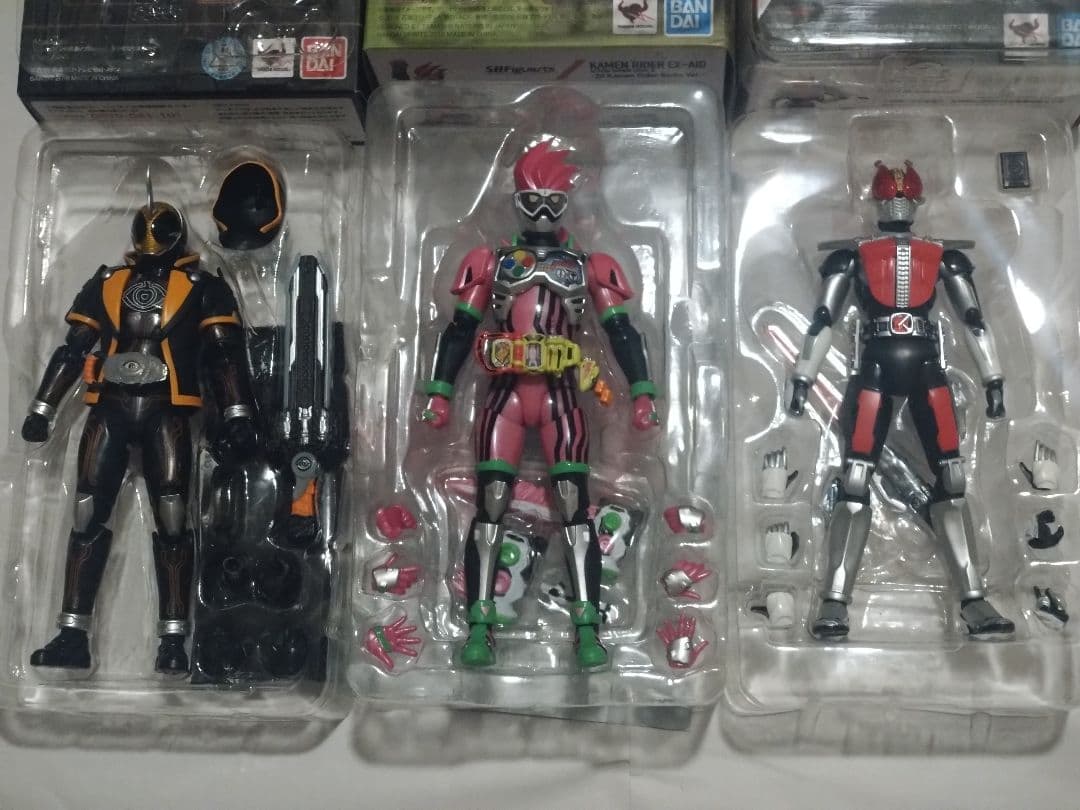 仮面ライダーゴースト エグゼイド 電王 3体セット