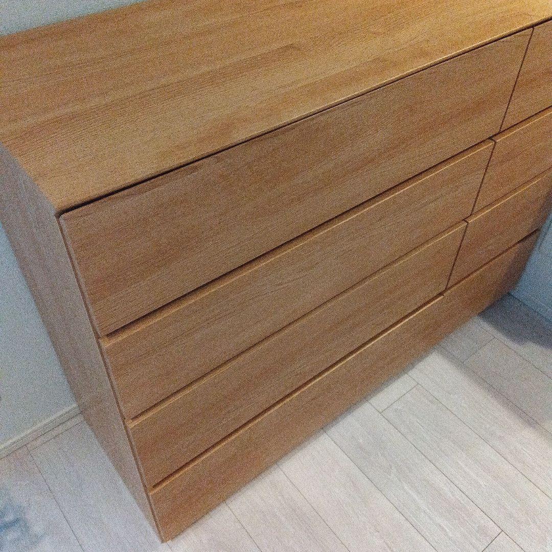 ニトリ　 4段チェスト 幅120cm