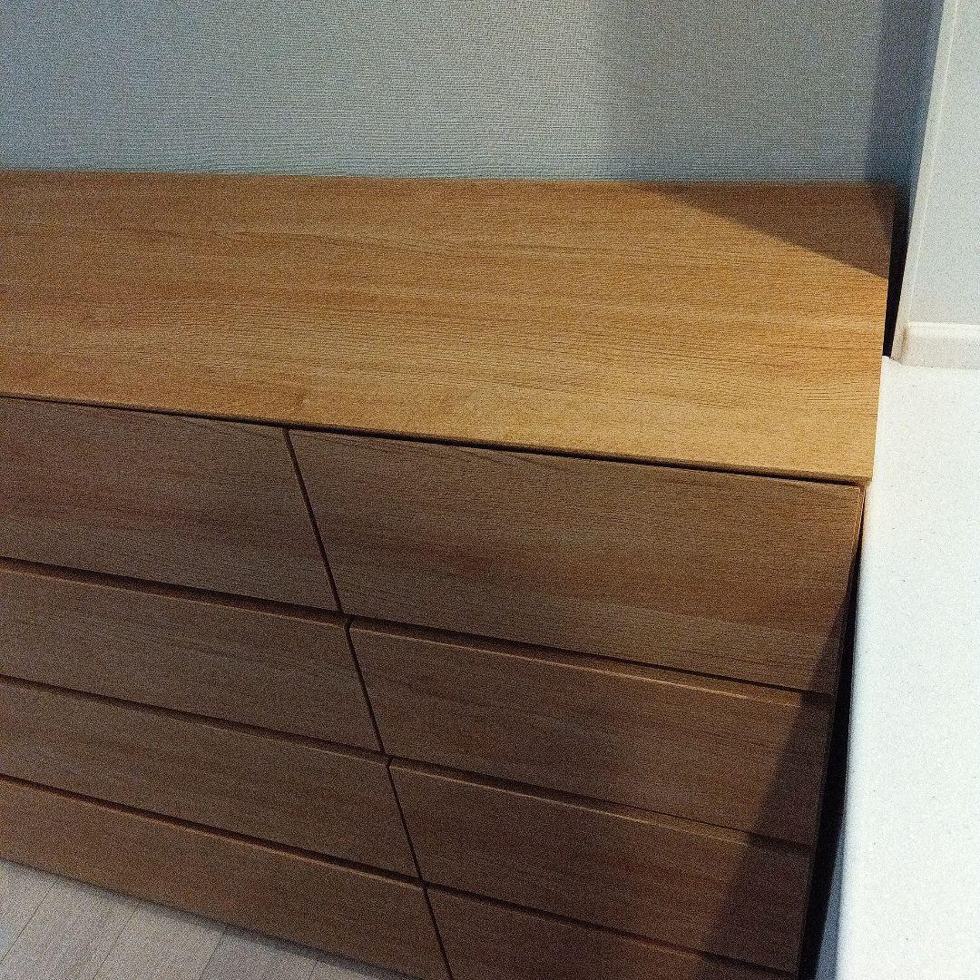 ニトリ　 4段チェスト 幅120cm