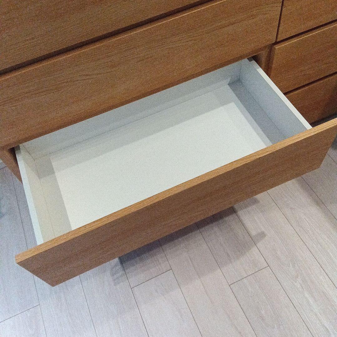 ニトリ　 4段チェスト 幅120cm