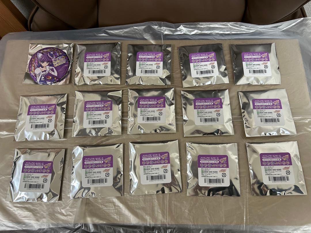 プリキュア Select Colors キュアマカロン缶バッジ 15個セット