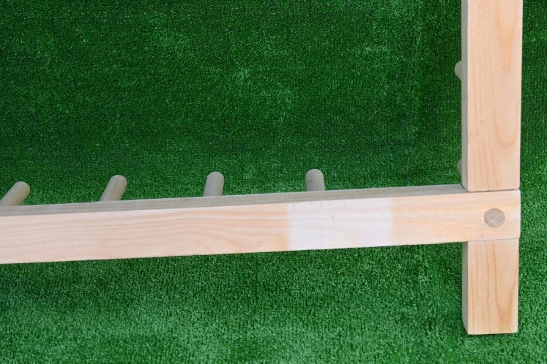 織り機 / 整経台　簡単組み立て式 5段 -b