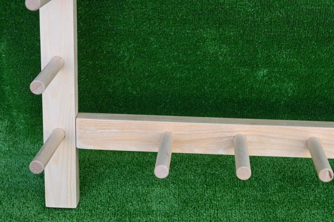 織り機 / 整経台　簡単組み立て式 5段 -b