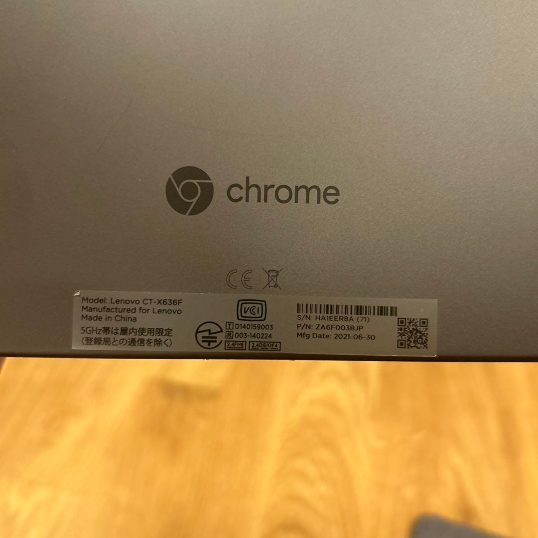 レノボ　Lenovo Chromebook クロームブック CT−X636F