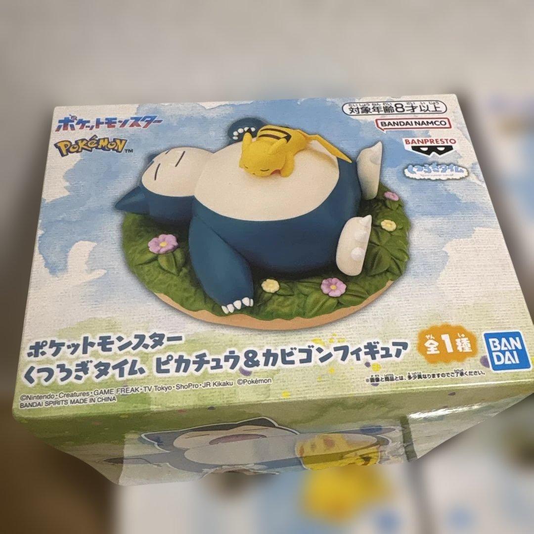 ポケットモンスター カビゴン ピカチュウ フィギュア6点セット