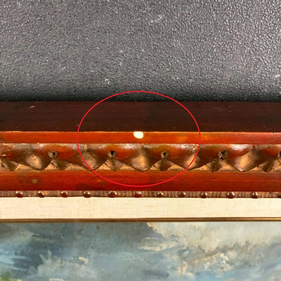 ナギー「家路」キャンバスに油彩画 月光荘取扱 ハンガリー・フランドル絵画