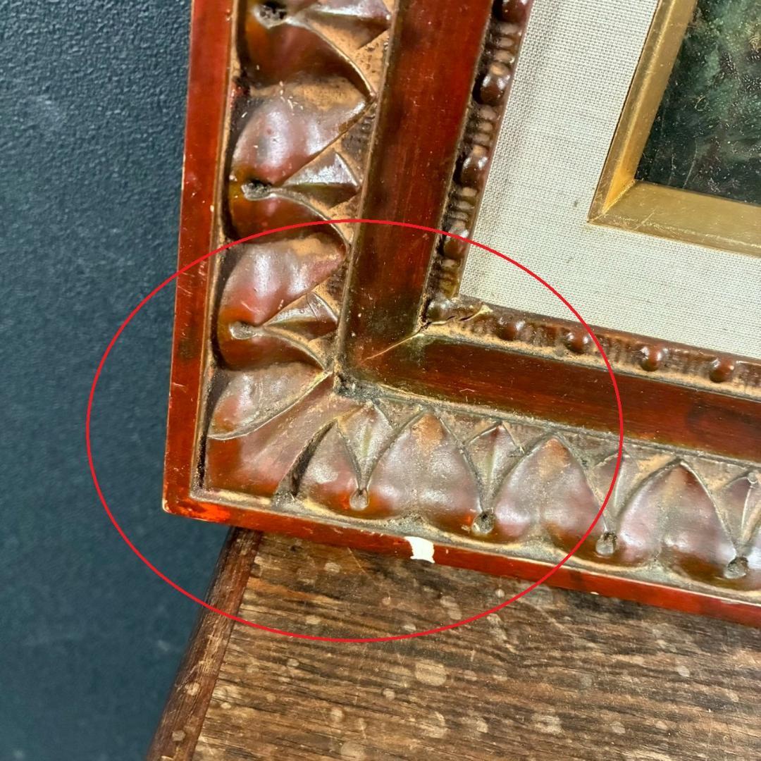 ナギー「家路」キャンバスに油彩画 月光荘取扱 ハンガリー・フランドル絵画