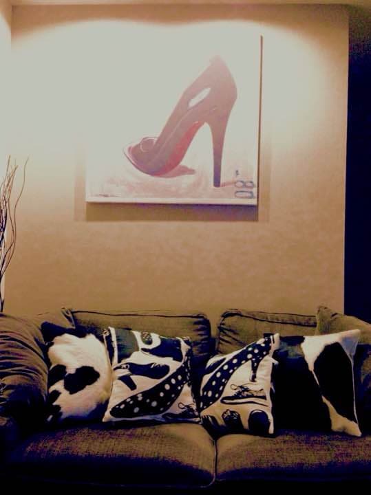 引っ越し期間限定大幅値引中　海外　靴　アート