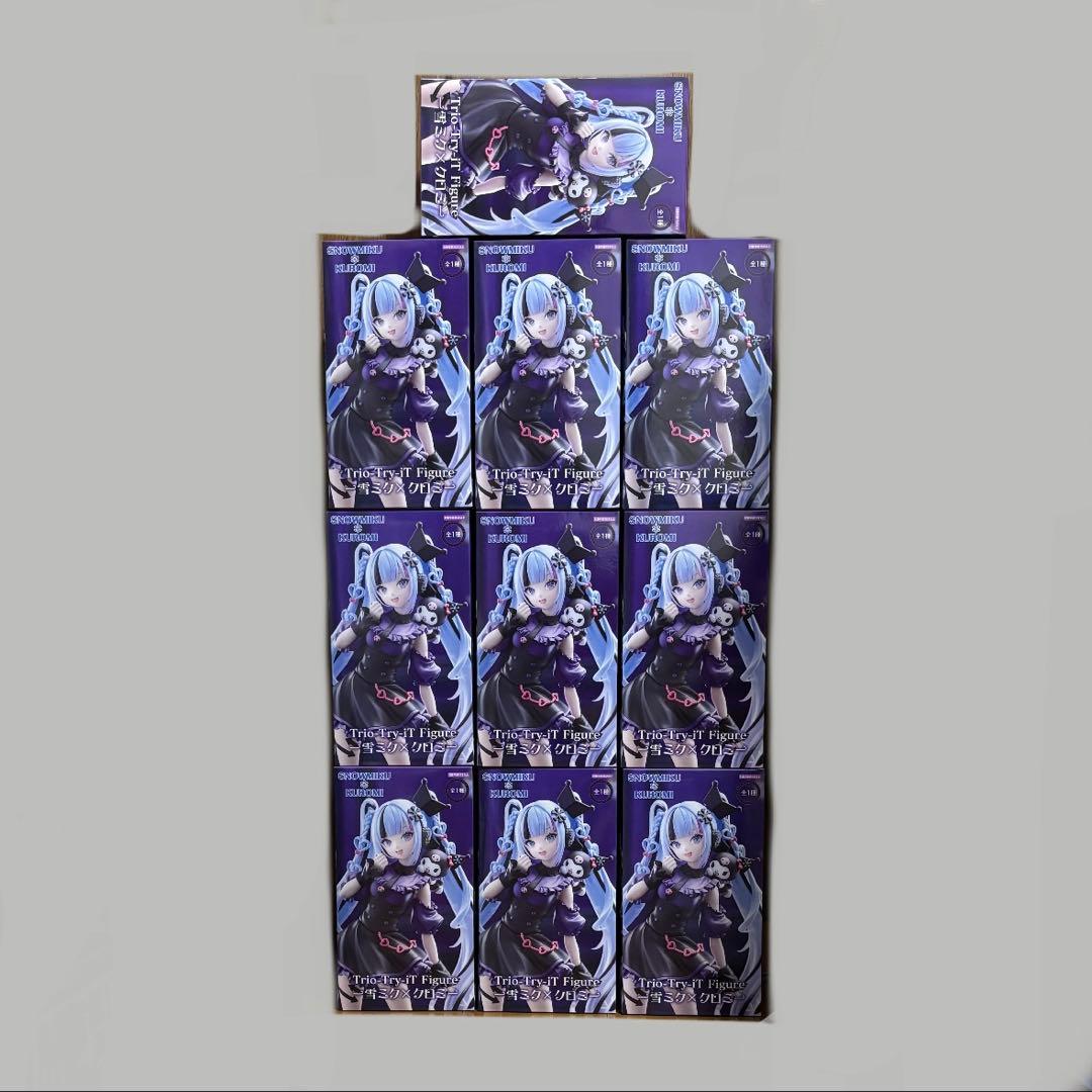 雪ミク クロミ Trio-Try-iT 初音ミク フィギュア 10個