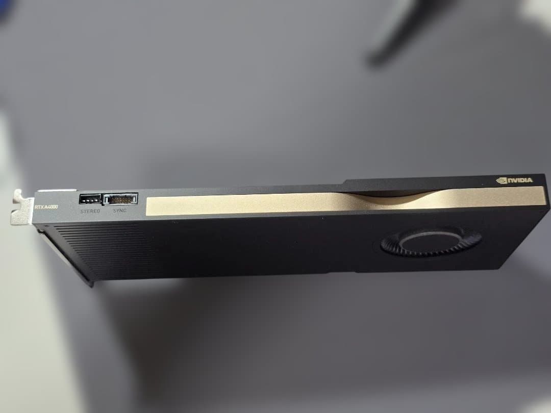 【新品同様】NVIDIA RTX A4000 16GB グラフィックボード