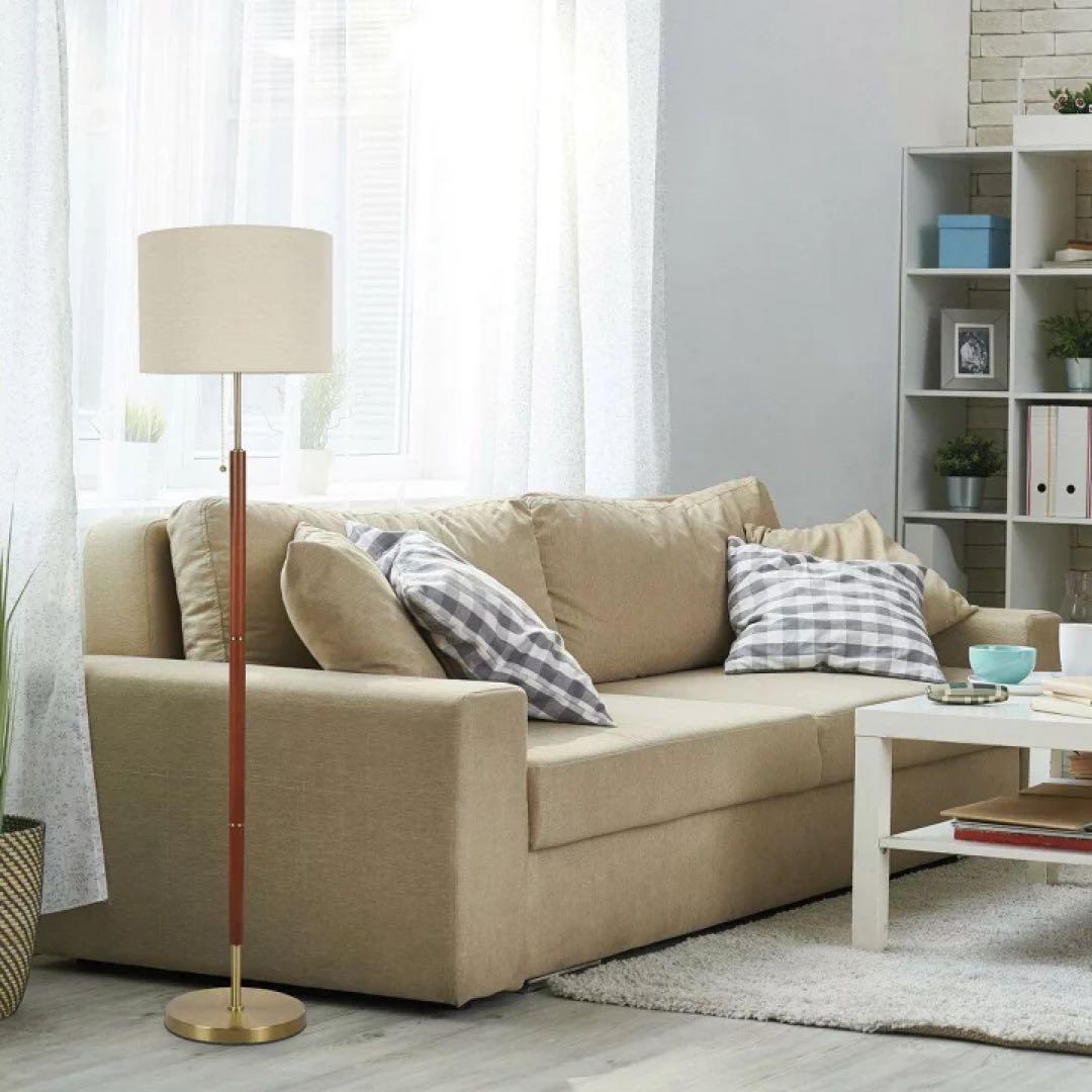 新品✨未開封⭐️ADESSO 北欧　フロアランプ　おしゃれ　ランプ　LED