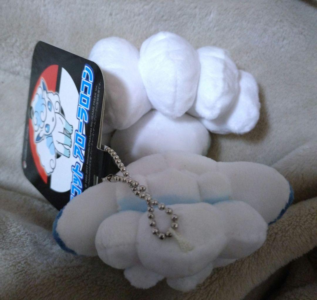 ポケモン　アローラロコンぬいぐるみ　タグ付き