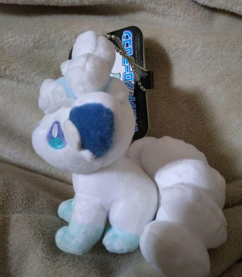 ポケモン　アローラロコンぬいぐるみ　タグ付き